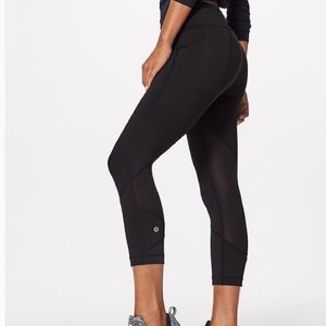 Lululemon crop run leggings luxtreme pace pants